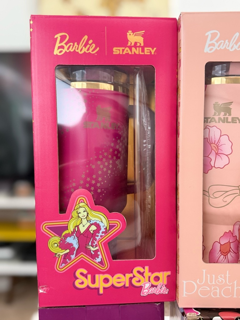 Brand new Stanley SuperStar Pink Barbie tumbler 40 oz
